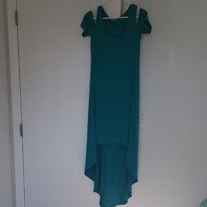 Elegant Teal Dress